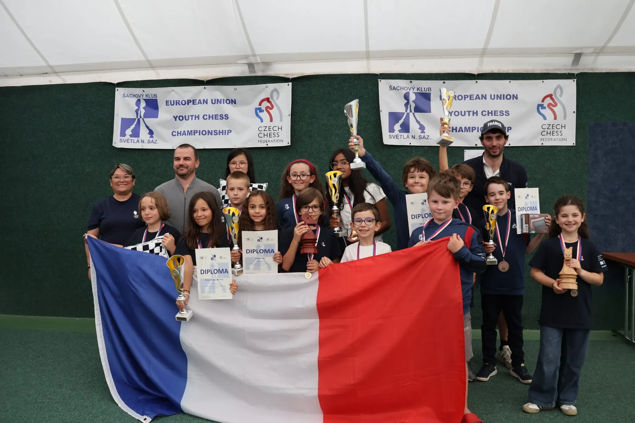 Championnat Jeunes de l'Union Européenne : 6 médailles dont 2 en or !