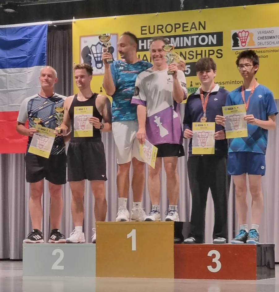 Thal Abergel et Christian Bauer remportent le Championnat d'Europe de Chessminton