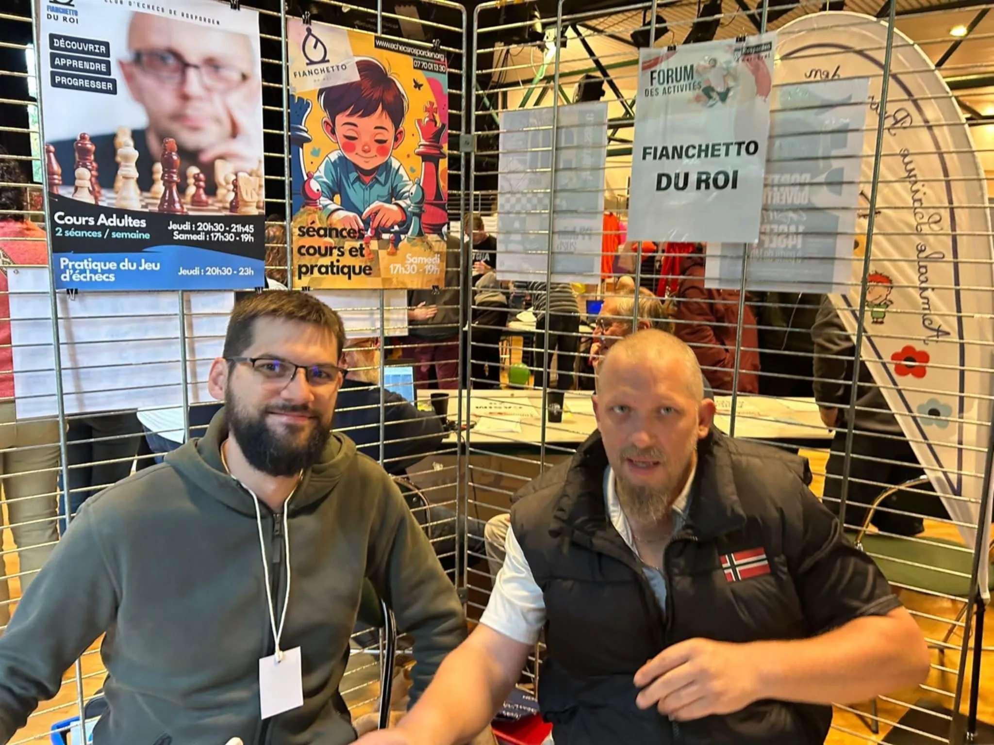 le fianchetto du roi au forum des associations de Rosporden