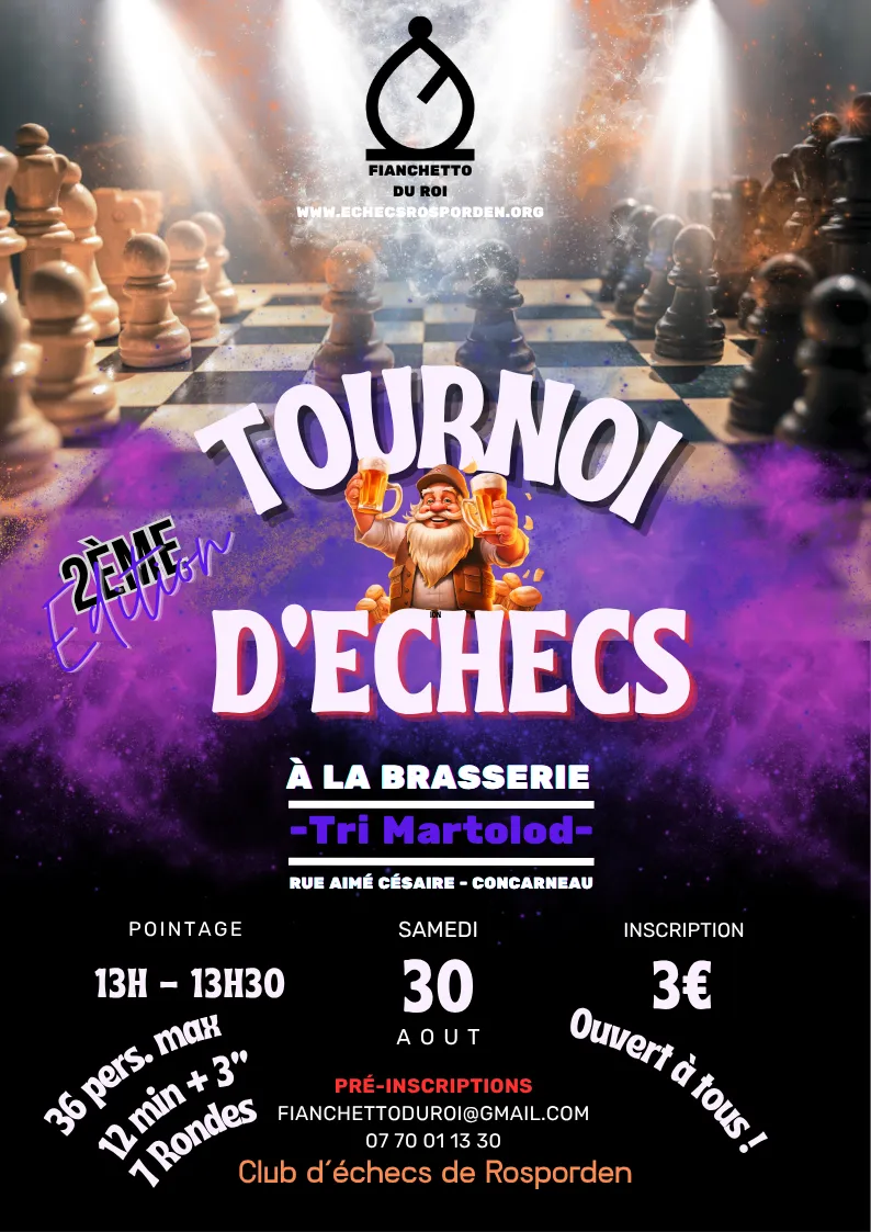Tournoi échecs Amical TriMartolod 2